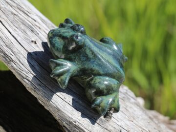 Keramik Schwimmtier "Kleiner Frosch"