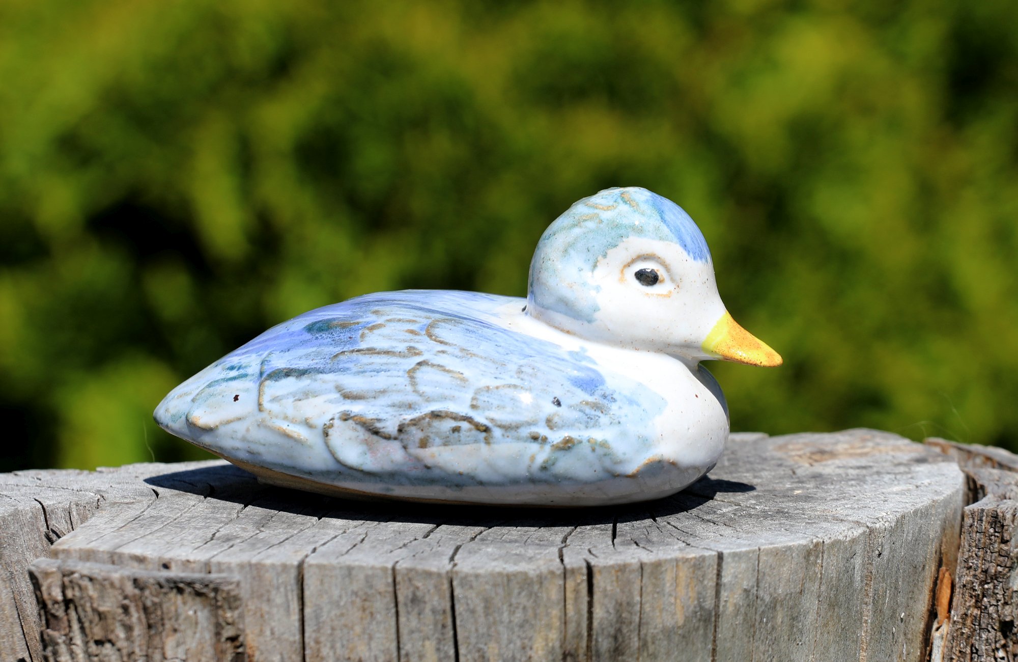 Keramik Schwimmtier “Kleine Ente“ – Bild 4