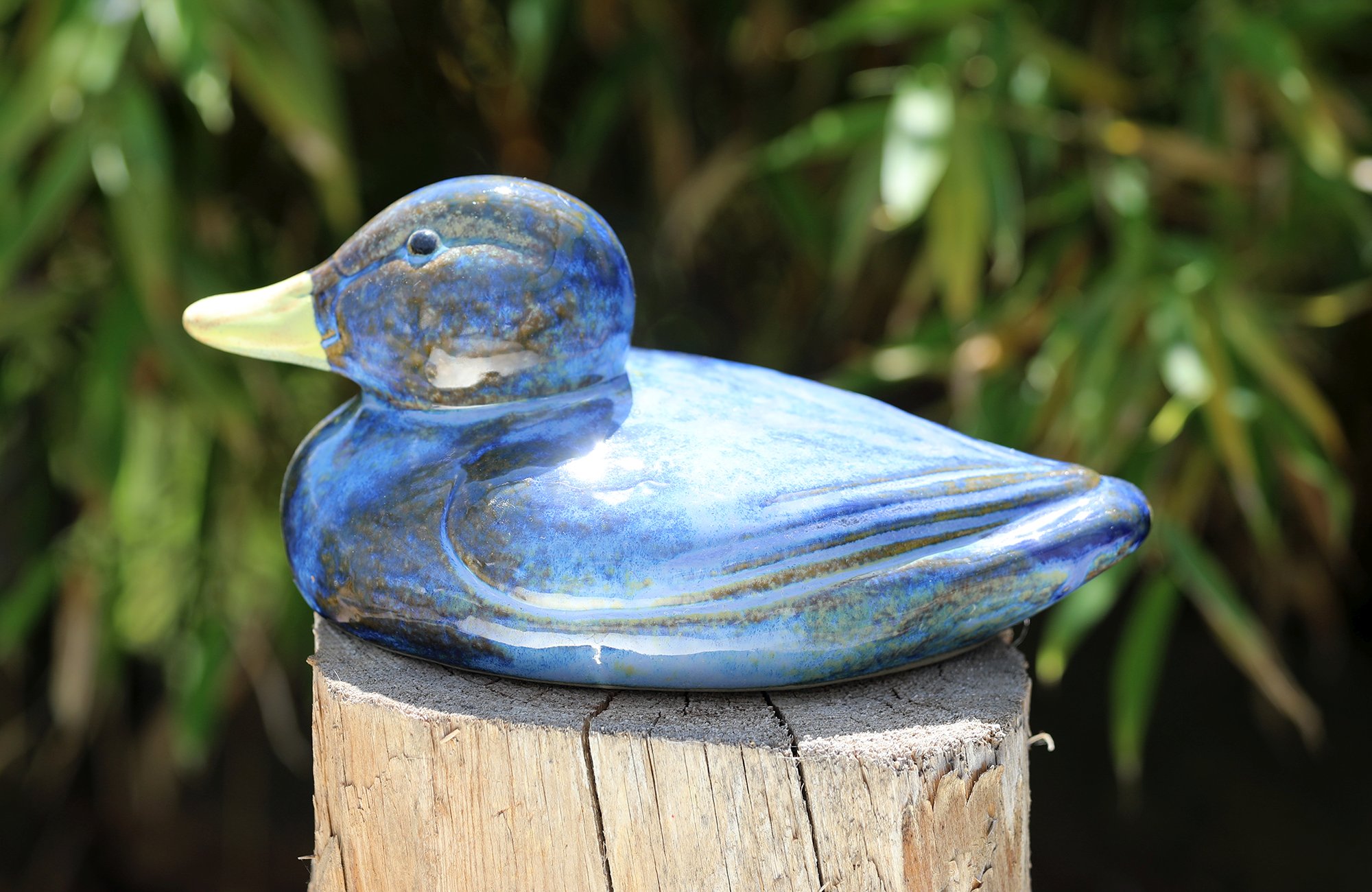 Keramik Schwimmtier “Ente Gross“ – Bild 2