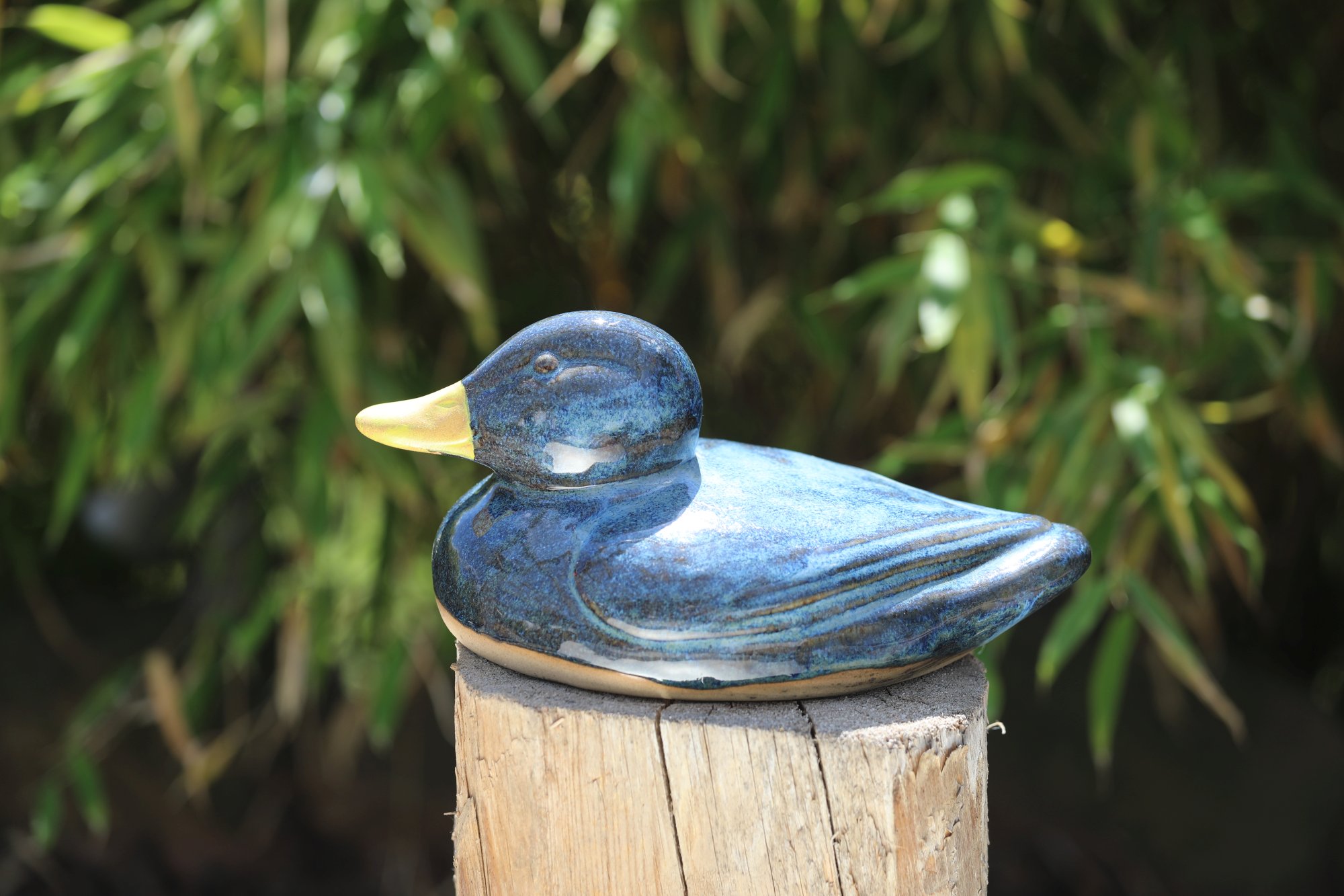 Keramik Schwimmtier “Ente Gross“ – Bild 3