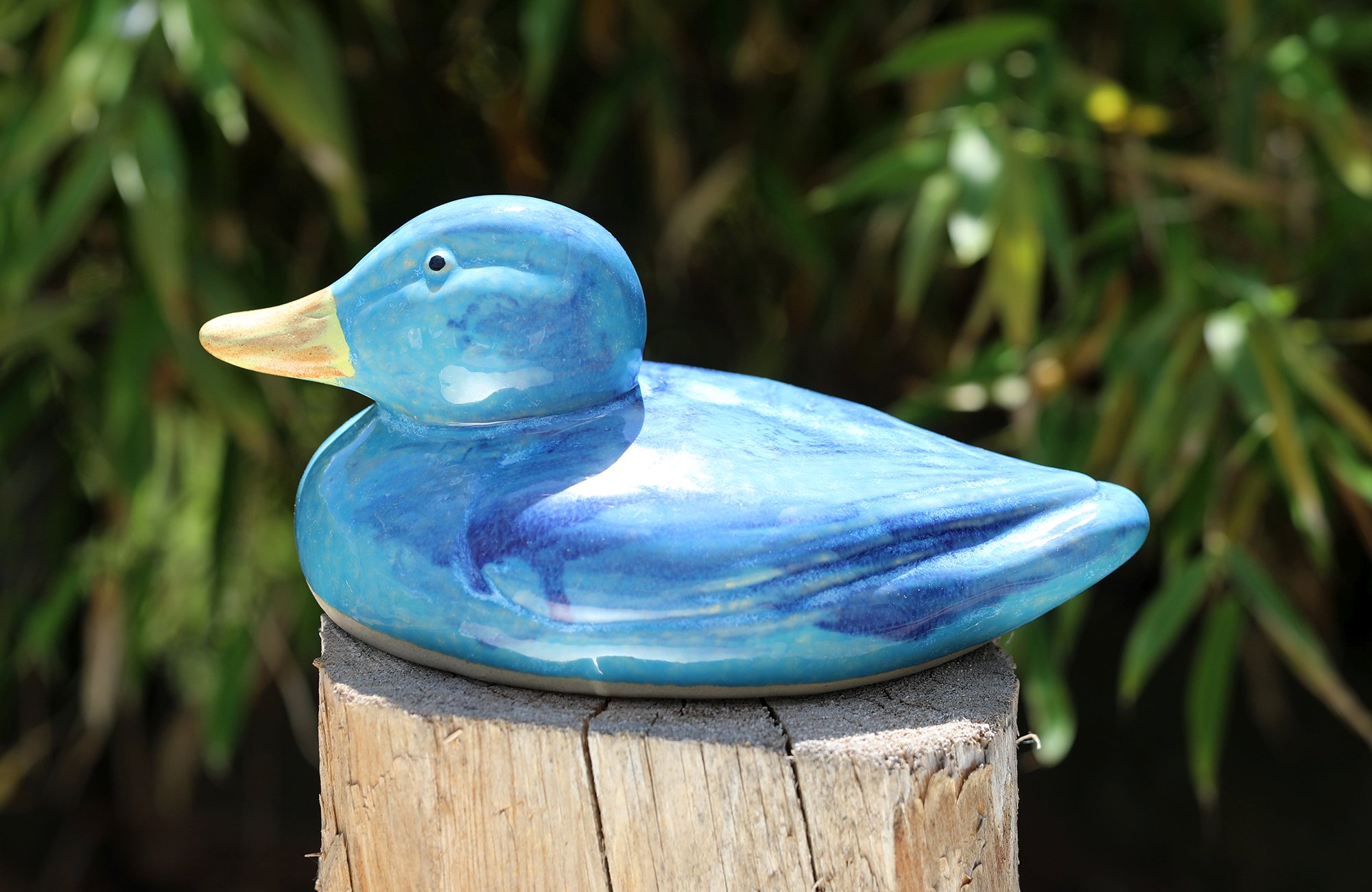 Keramik Schwimmtier “Ente Gross“ – Bild 4