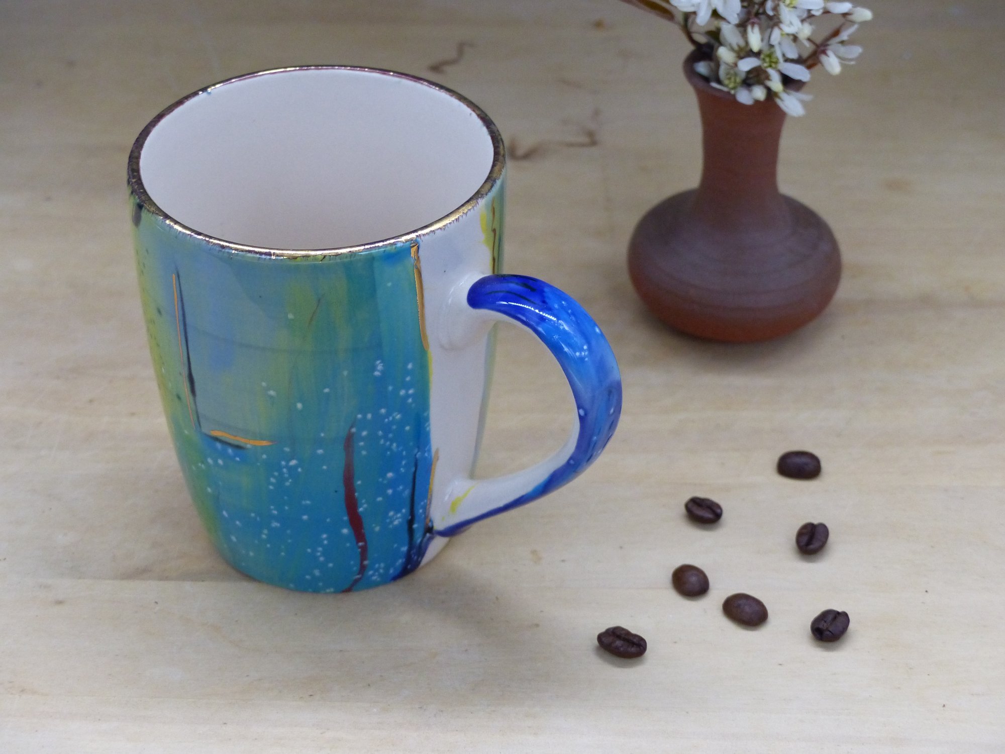 Gute Laune Kaffeebecher/Teebecher – Bild 3