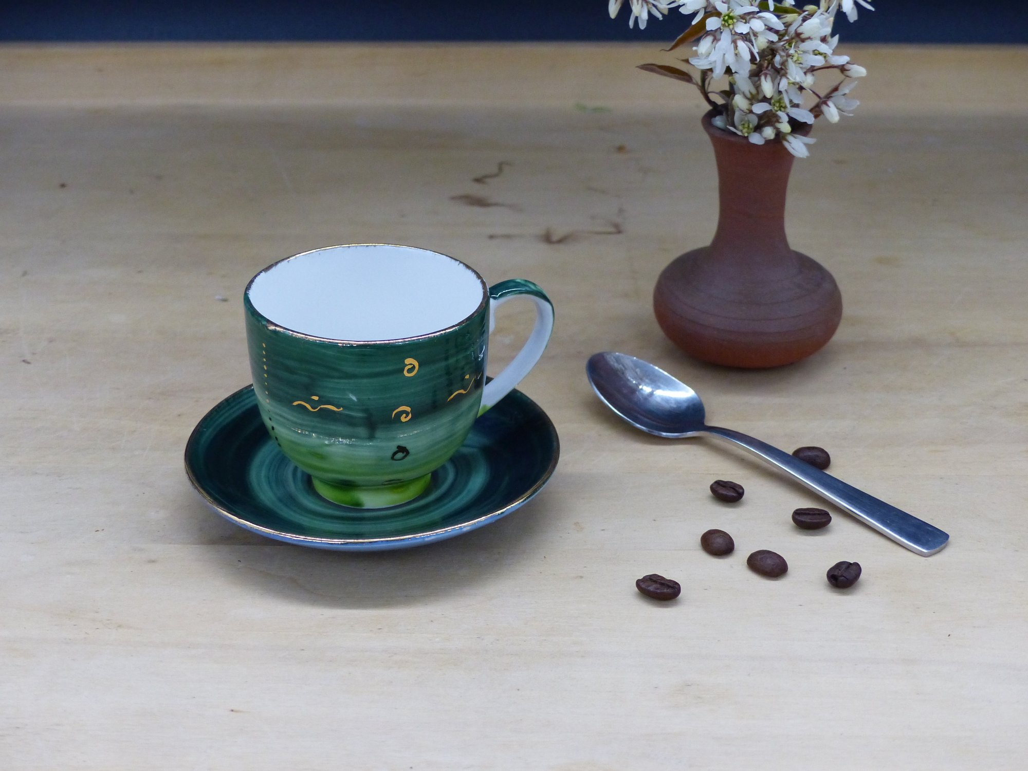 Espressotassen mit Unterteller – Bild 7