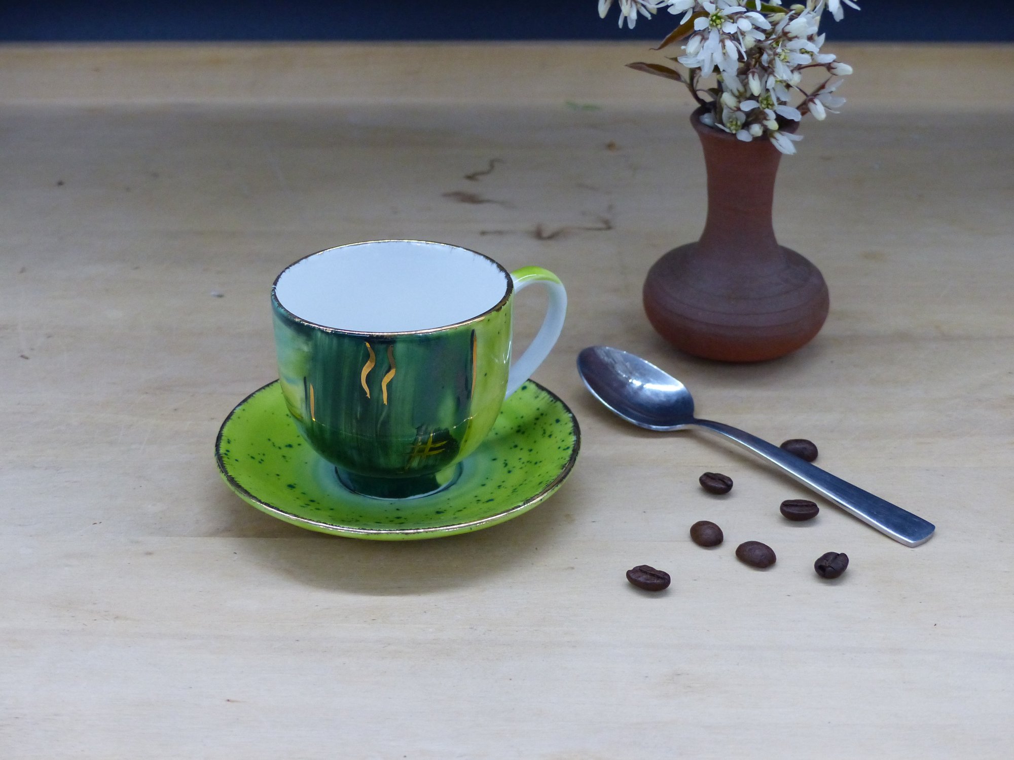 Espressotassen mit Unterteller – Bild 8