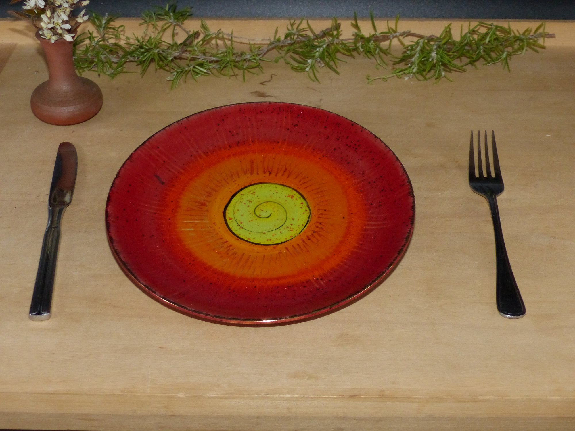 Gute Laune Frühstücksteller / Kuchenteller – Bild 3