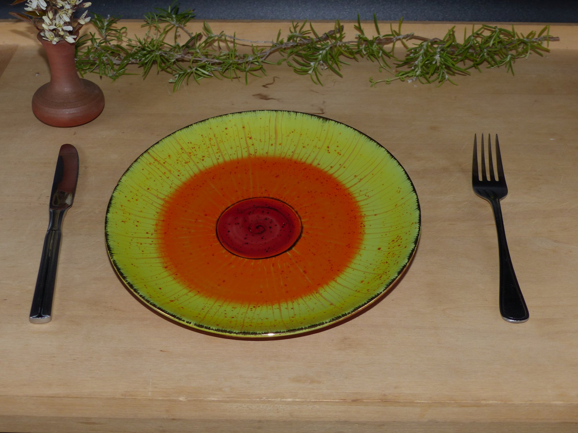 Gute Laune Frühstücksteller / Kuchenteller – Bild 4