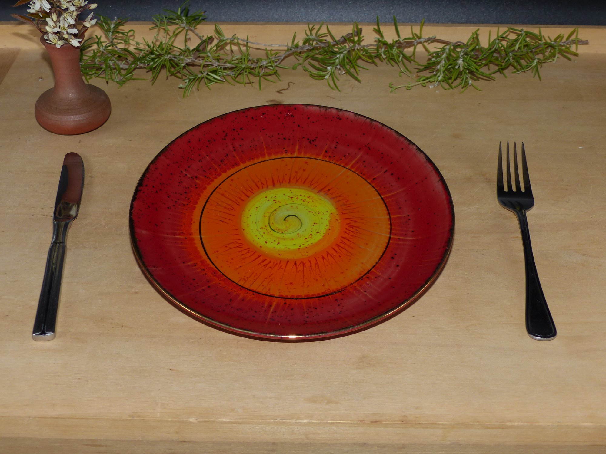 Gute Laune Frühstücksteller / Kuchenteller – Bild 5