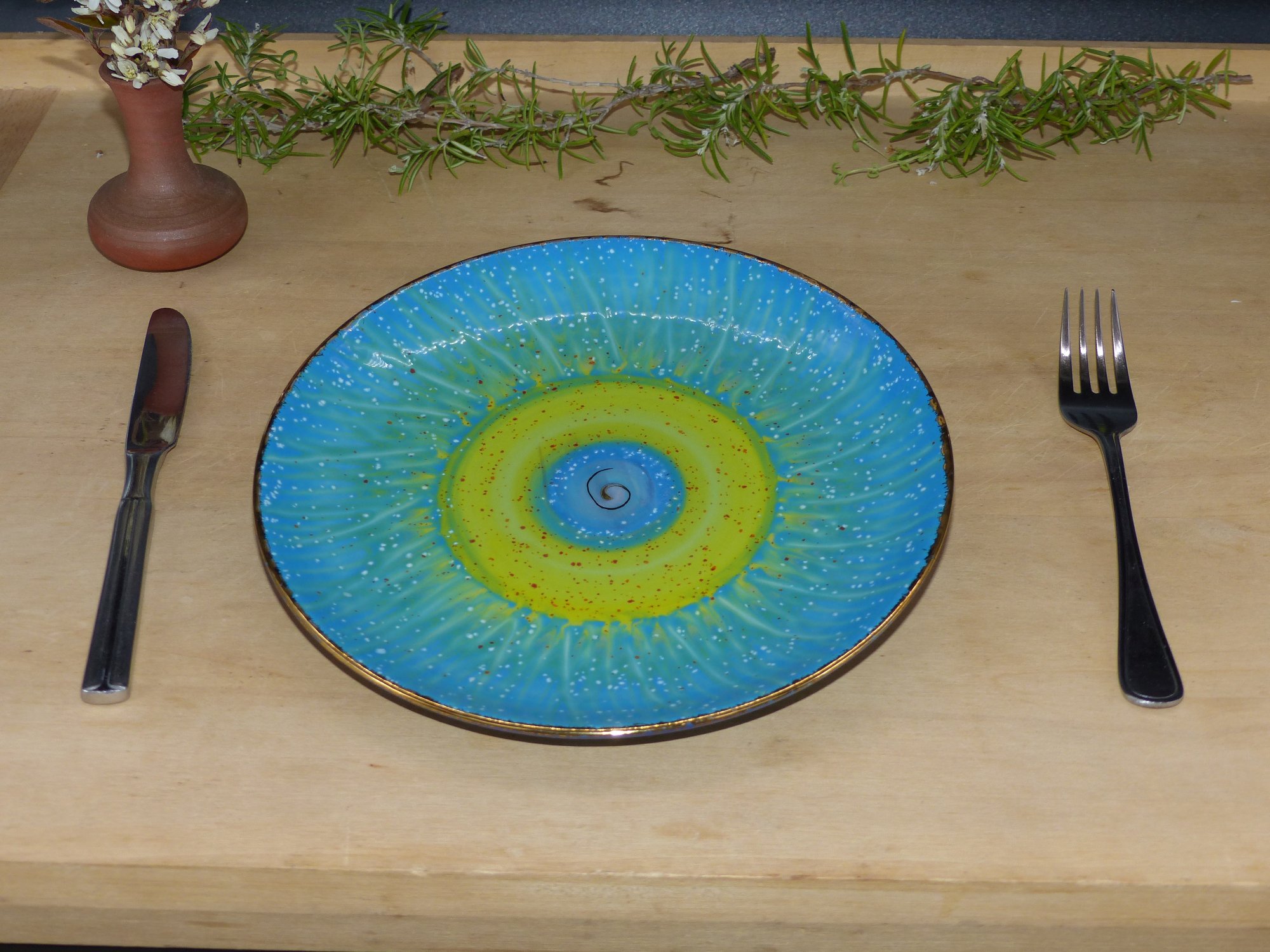 Gute Laune Frühstücksteller / Kuchenteller – Bild 7