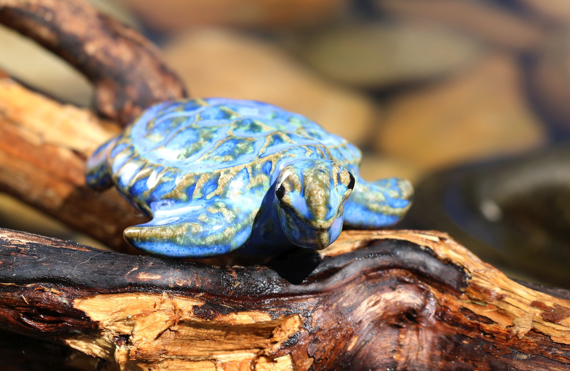 Keramik Schwimmtier “Kleine Schildkröte“ – Bild 3
